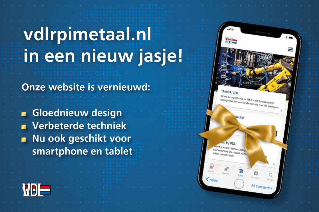 Nieuwe website online 