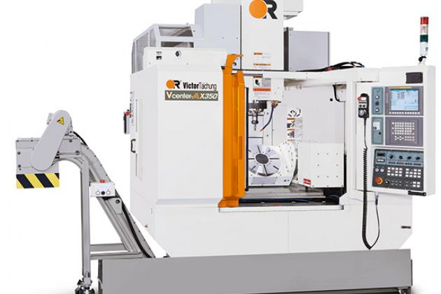 Nieuwe machine bij VDL RPI Metaal : VICTOR Vcenter AX350 met G loader